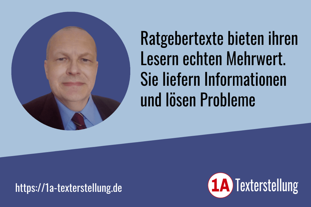 Ratgebertexte schreiben lassen